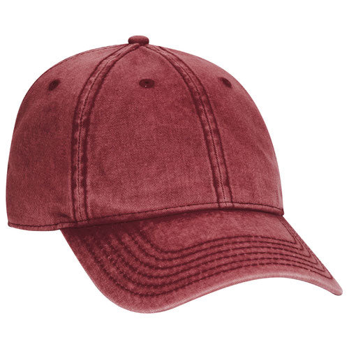 Washed Maroon Dad Hat